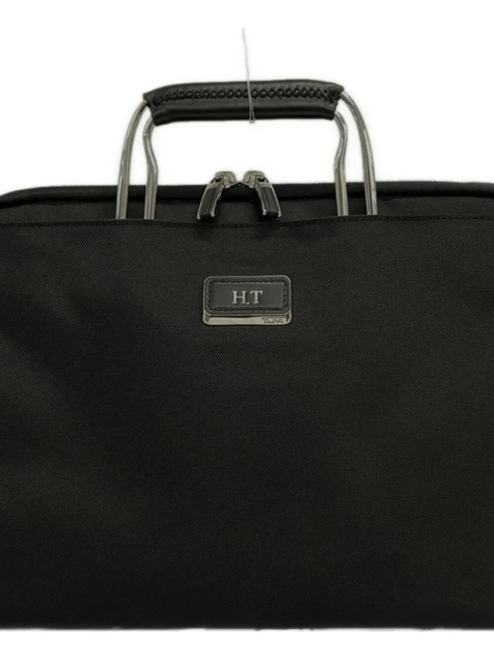 TUMI Halifax Portfolio Briefcase 255000D2 Black TUMI Nylon Leather Business Bag